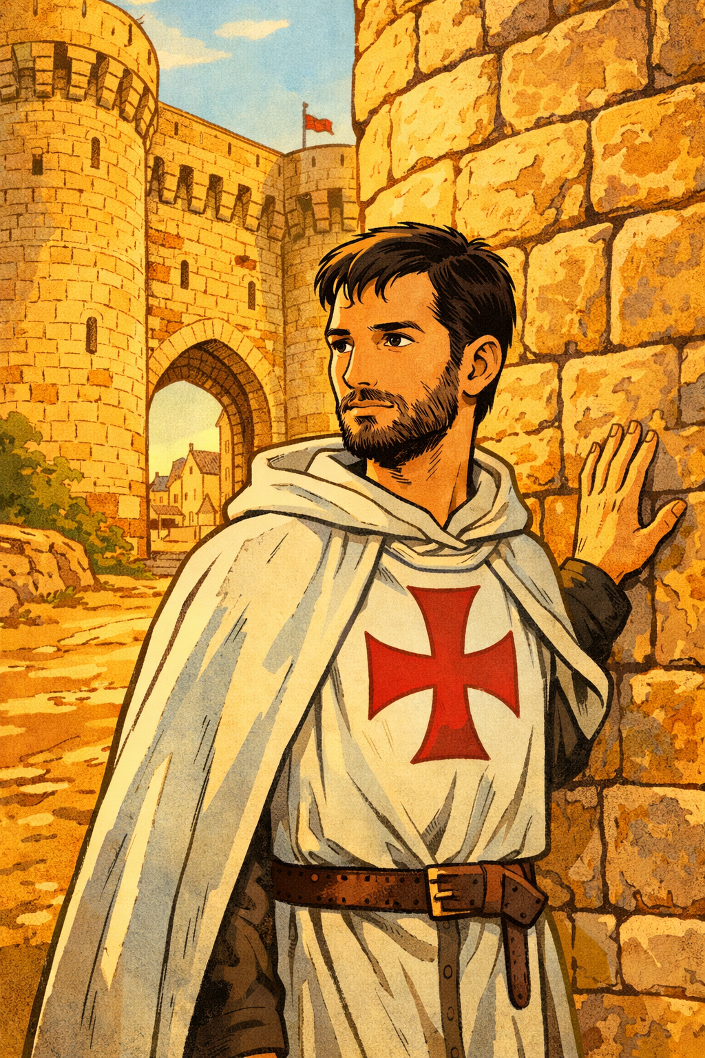 Frère Guillaume, Templier de Domme