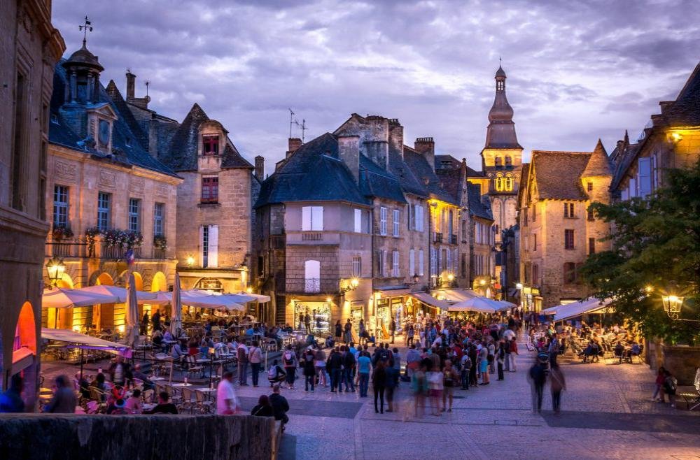 Ruelles médiévales de Sarlat-la-Canéda, Périgord Noir
