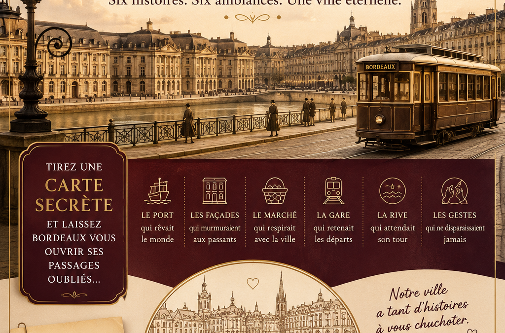 Le Passeur des Cartes secrètes du Bordeaux d’antan