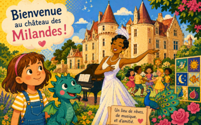 Le livre vivant de Brindibulle aux Milandes