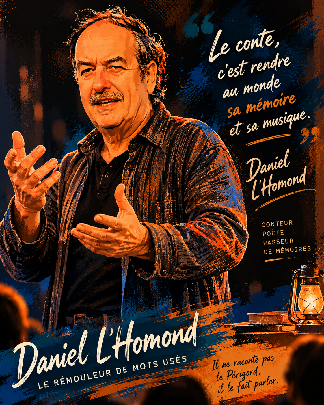 Daniel L’Homond, conteur du Périgord