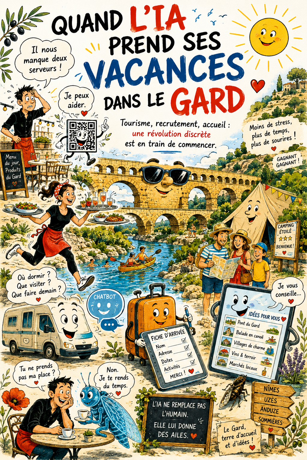 Quand l'intelligence artificielle transforme le tourisme dans le Gard