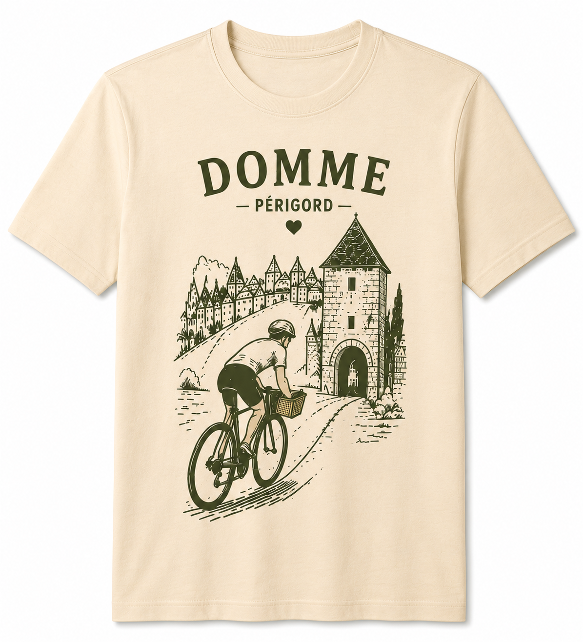 Le maillot de Domme avec vélo