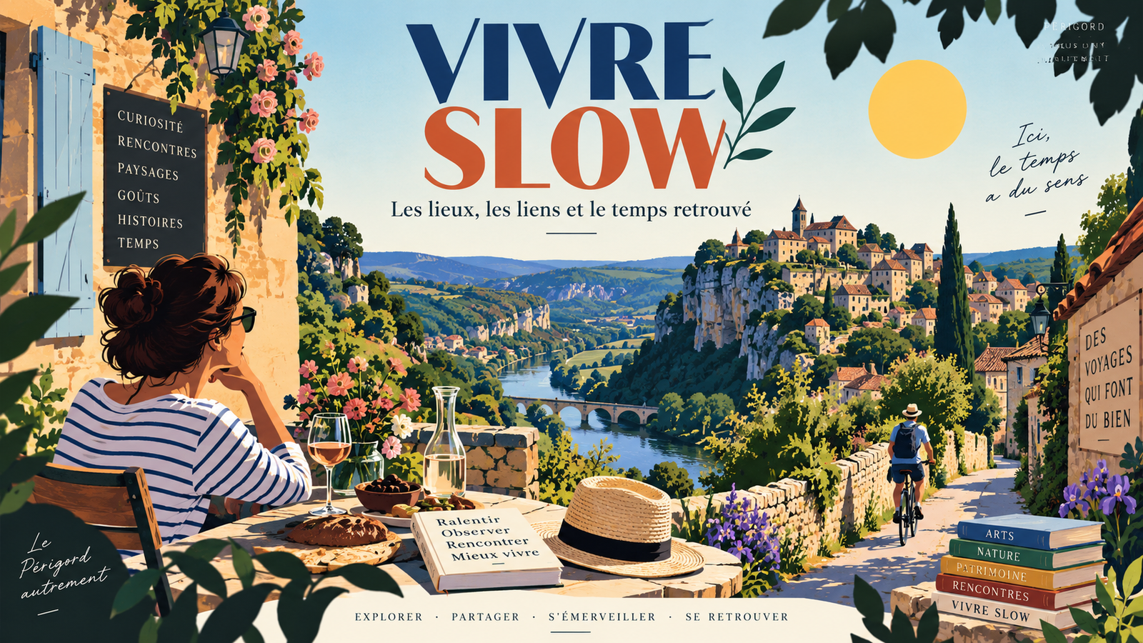 Vivre Slow — les lieux, les liens et le temps retrouvé